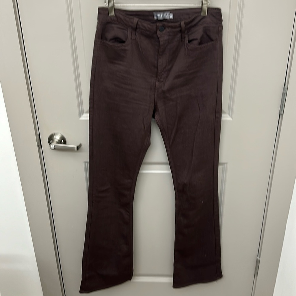 Just USA chocolate colored denim.